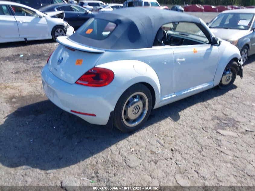 2016 VOLKSWAGEN BEETLE CONVERTIBLE 1.8T DENIM 3VW507AT5GM816360
