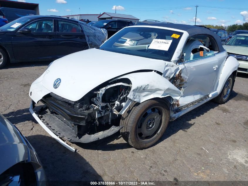 2016 VOLKSWAGEN BEETLE CONVERTIBLE 1.8T DENIM 3VW507AT5GM816360