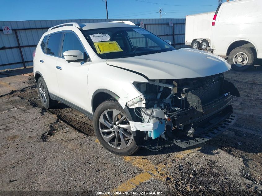 2016 NISSAN ROGUE SV/SL/S - KNMAT2MT3GP669568