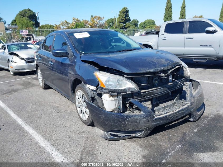 2015 NISSAN SENTRA SR/SL/S/SV/FE+ S - 3N1AB7AP0FY275582