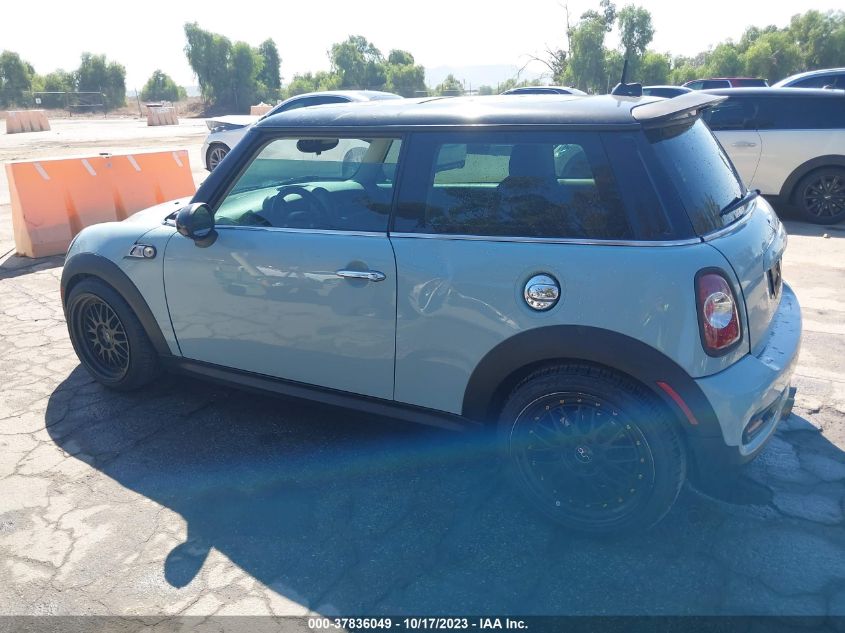 2013 MINI HARDTOP COOPER S WMWSV3C58DT390981