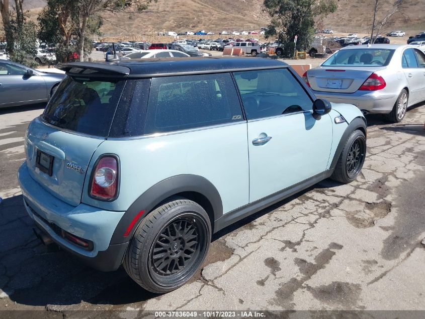 2013 MINI HARDTOP COOPER S WMWSV3C58DT390981