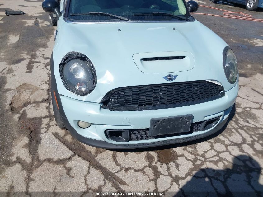 2013 MINI HARDTOP COOPER S WMWSV3C58DT390981