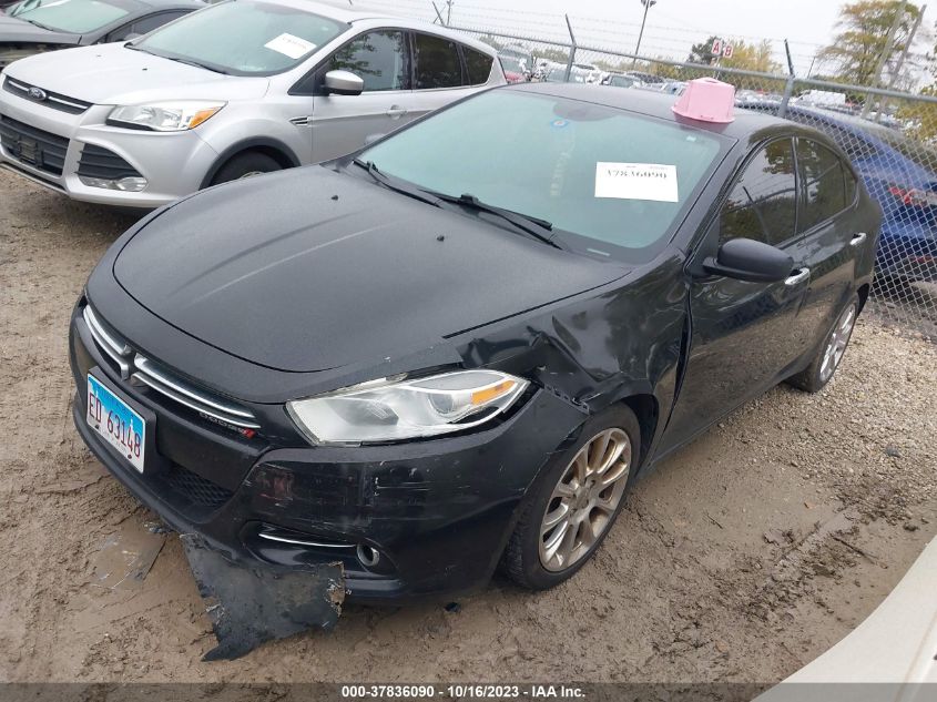 2013 DODGE DART LIMITED - 1C3CDFCA6DD233327