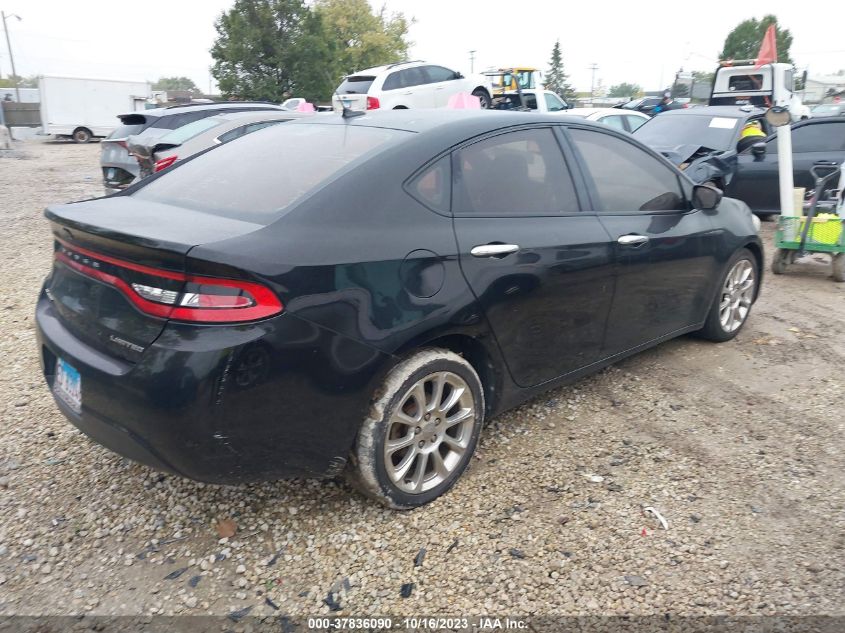 2013 DODGE DART LIMITED - 1C3CDFCA6DD233327
