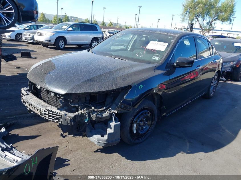 2015 HONDA ACCORD SEDAN LX - 1HGCR2F31FA033545