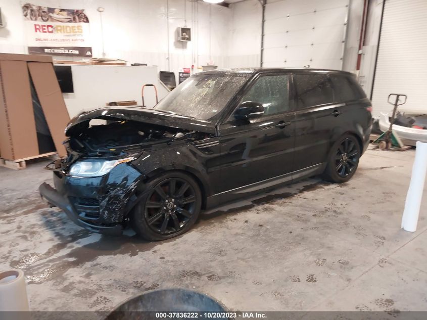 VIN SALWG2FV5HA130195 2017 LAND ROVER RANGE ROVER SPORT SE