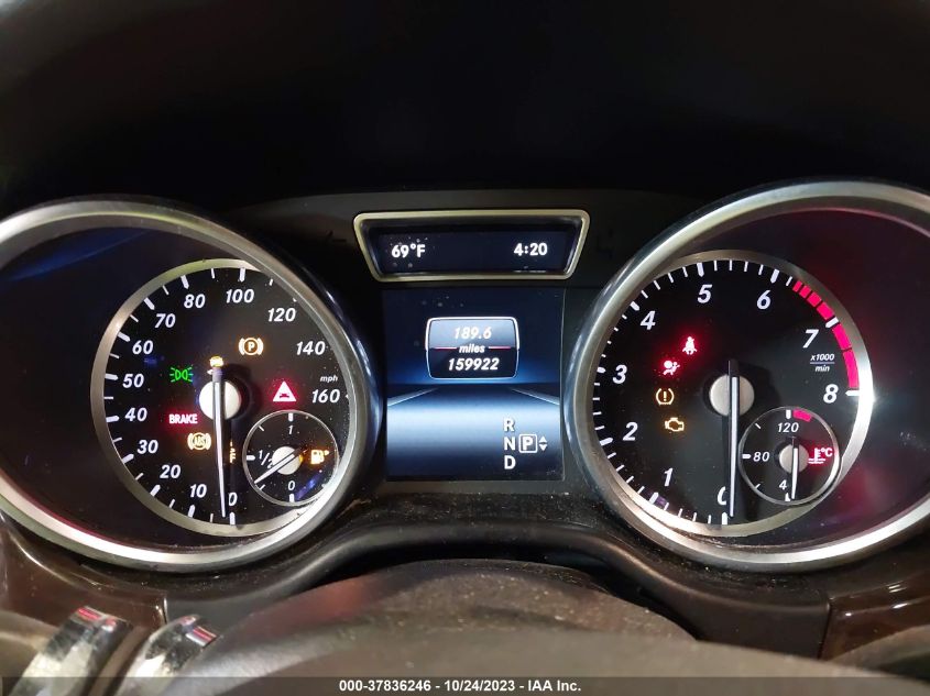 2014 MERCEDES-BENZ M-CLASS ML 350 4JGDA5HB5EA268234