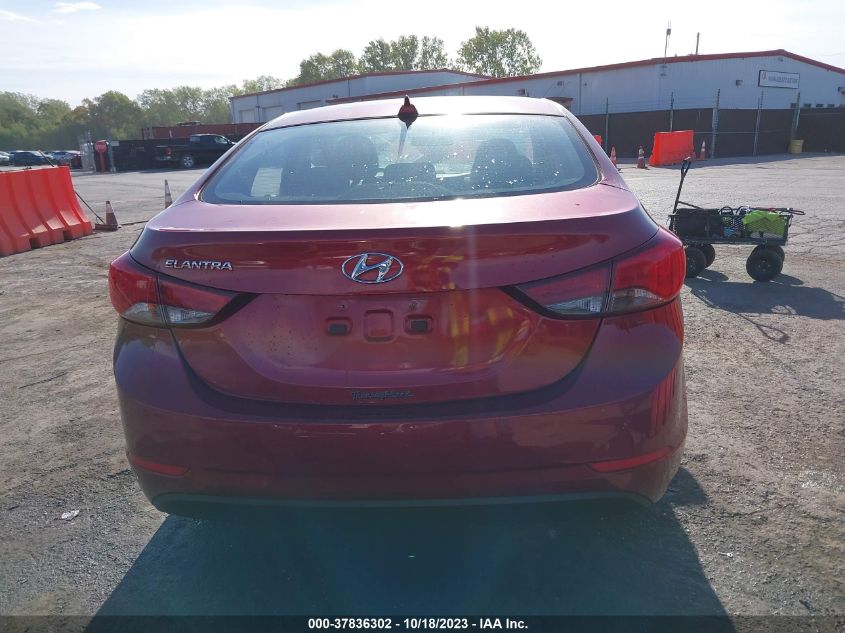 2016 HYUNDAI ELANTRA SE - 5NPDH4AE9GH678738