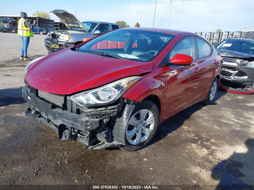 2016 HYUNDAI ELANTRA SE - 5NPDH4AE9GH678738