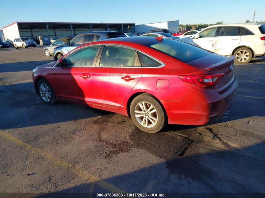 2016 HYUNDAI SONATA 2.4L SE - 5NPE24AF8GH269712