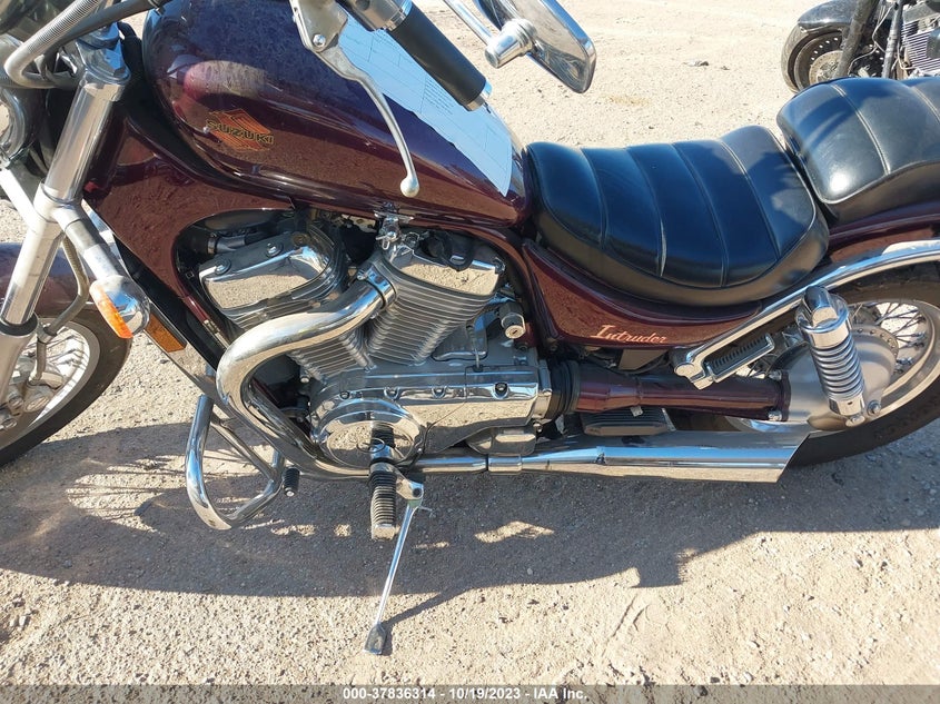 1987 Suzuki Vs700   Maroon vin: JS1VP51A7H2100970
