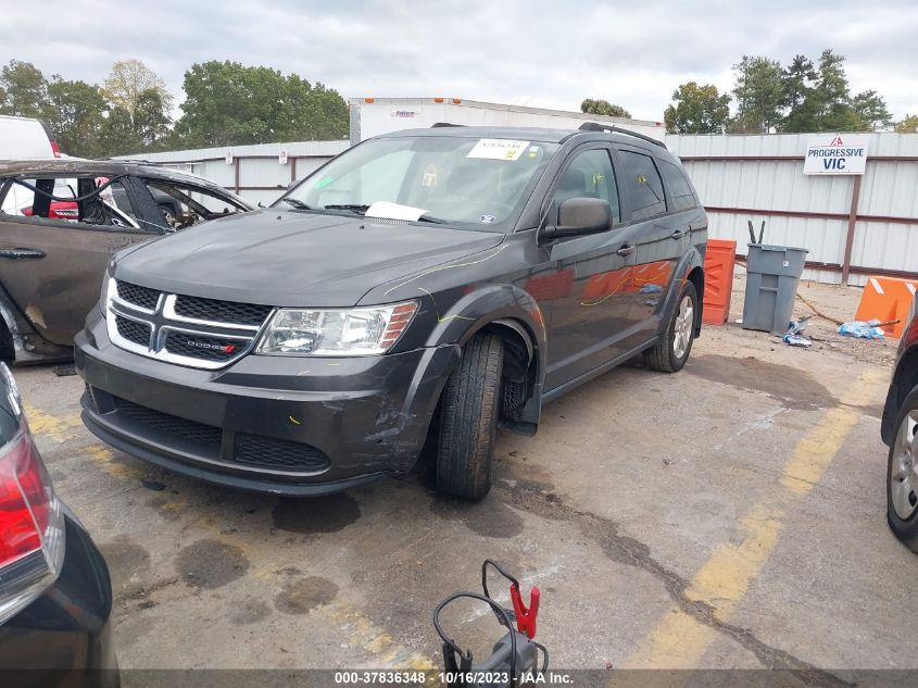 2016 DODGE JOURNEY SE - 3C4PDCAB4GT143745