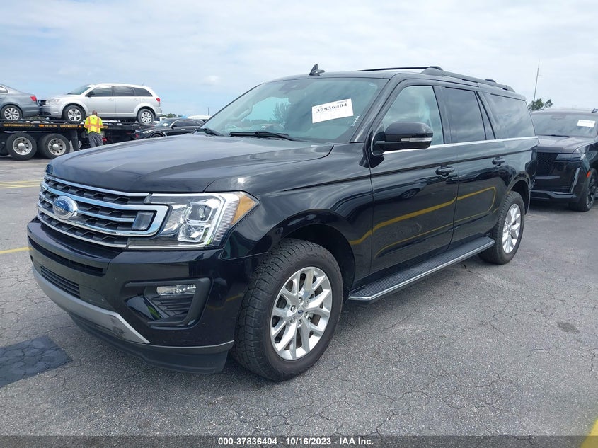 VIN 1FMJK1HT8MEA28166 2021 FORD EXPEDITION MAX XLT