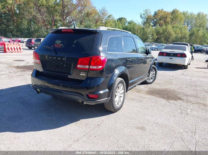 2016 DODGE JOURNEY SXT - 3C4PDCBGXGT185511
