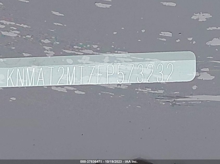 2015 NISSAN ROGUE S - KNMAT2MT7FP573232