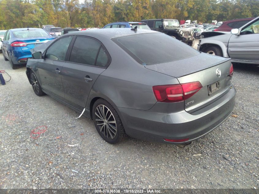 2016 VOLKSWAGEN JETTA SEDAN 1.8T SPORT - 3VWD17AJ4GM410352