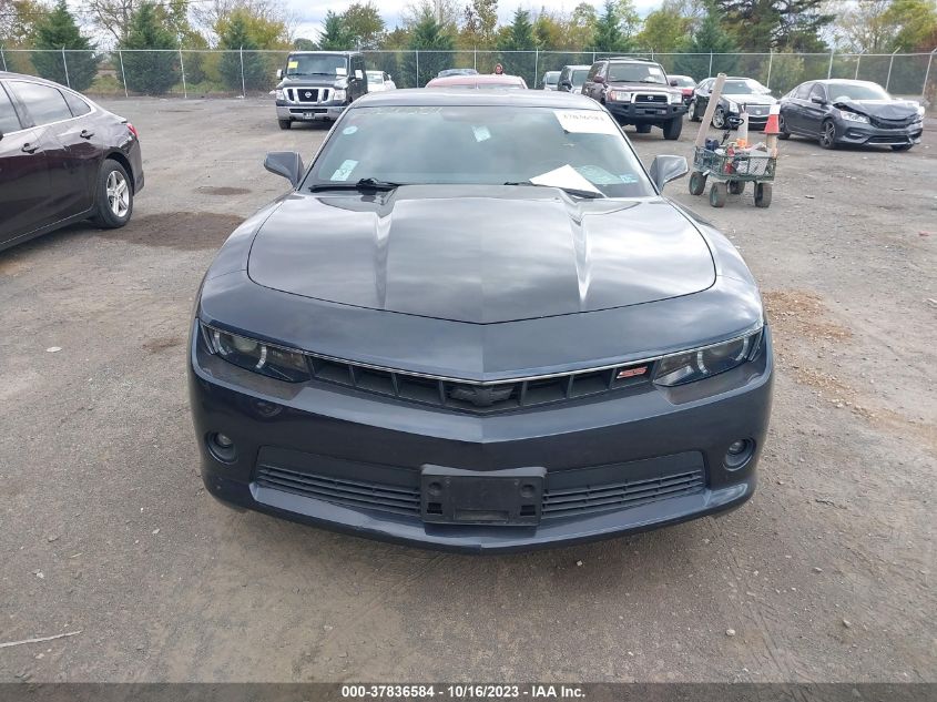 2014 CHEVROLET CAMARO LT - 2G1FC1E35E9263701