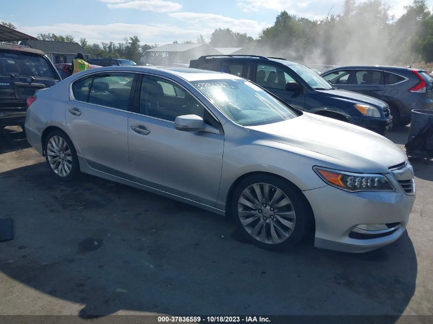 2014 ACURA RLX TECH PKG - JH4KC1F54EC001357