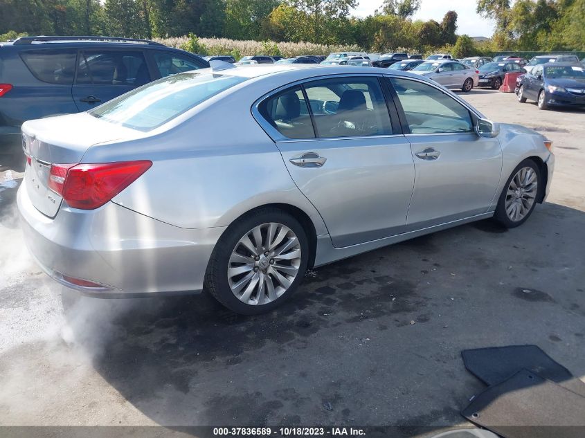 2014 ACURA RLX TECH PKG JH4KC1F54EC001357