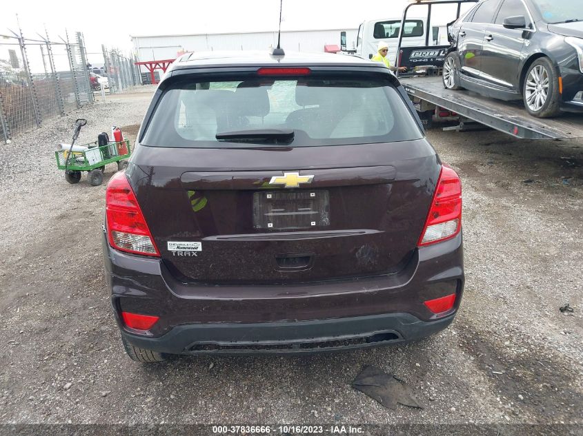 2021 CHEVROLET TRAX LS - KL7CJKSB4MB325620