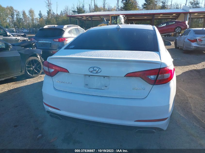 2016 HYUNDAI SONATA 2.4L SPORT - 5NPE34AF7GH353064