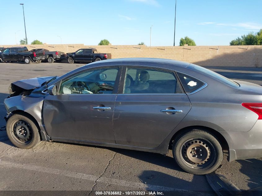 2019 NISSAN SENTRA S - 3N1AB7AP0KY303648