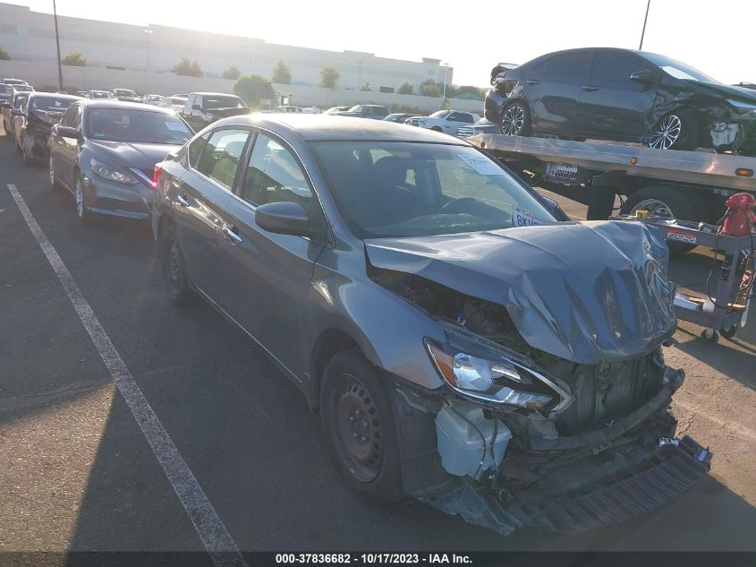 2019 NISSAN SENTRA S - 3N1AB7AP0KY303648