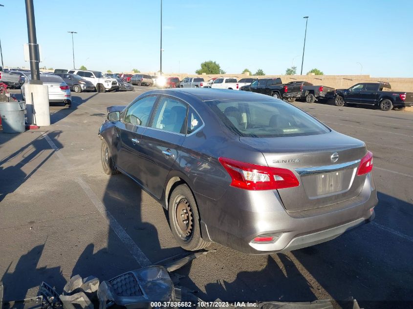 2019 NISSAN SENTRA S - 3N1AB7AP0KY303648