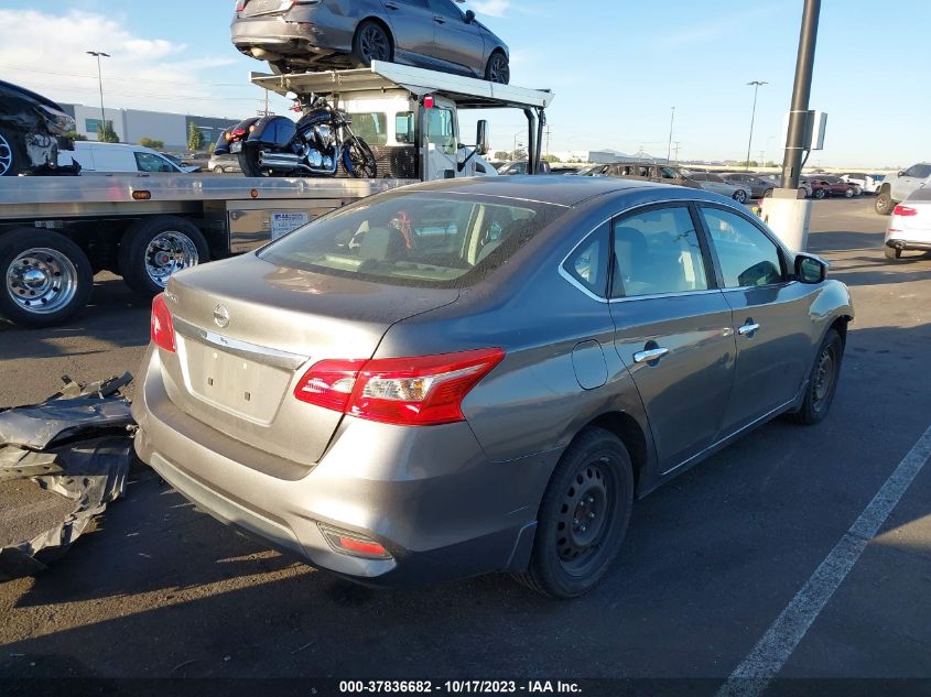 2019 NISSAN SENTRA S - 3N1AB7AP0KY303648