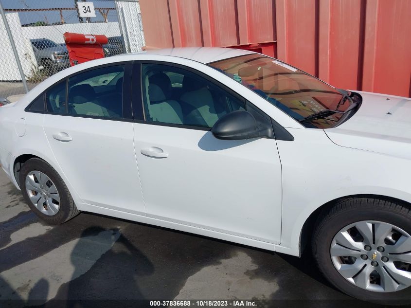 2013 CHEVROLET CRUZE LS - 1G1PA5SG1D7309727