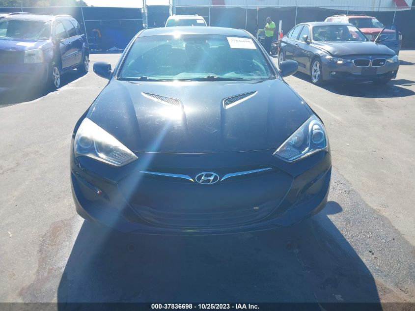 2013 HYUNDAI GENESIS COUPE 2.0T PREMIUM KMHHT6KD1DU086992