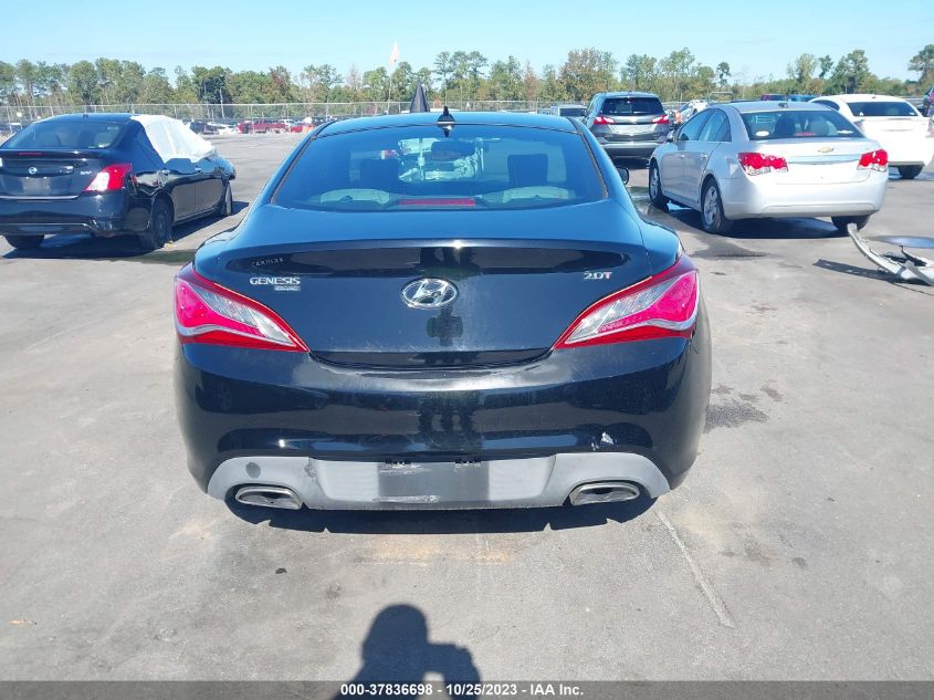 2013 HYUNDAI GENESIS COUPE 2.0T PREMIUM KMHHT6KD1DU086992