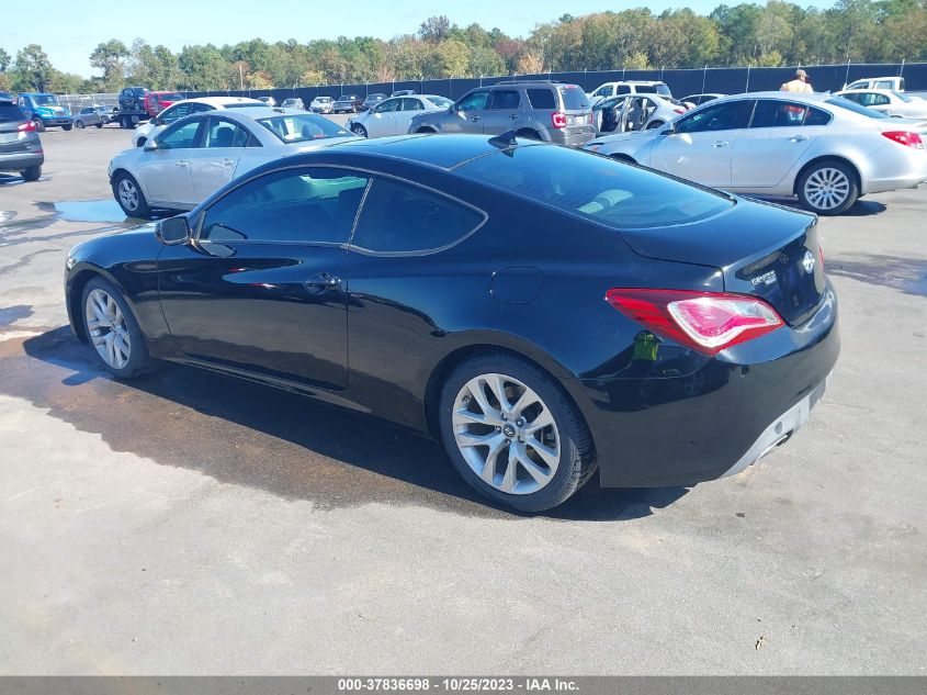 2013 HYUNDAI GENESIS COUPE 2.0T PREMIUM KMHHT6KD1DU086992