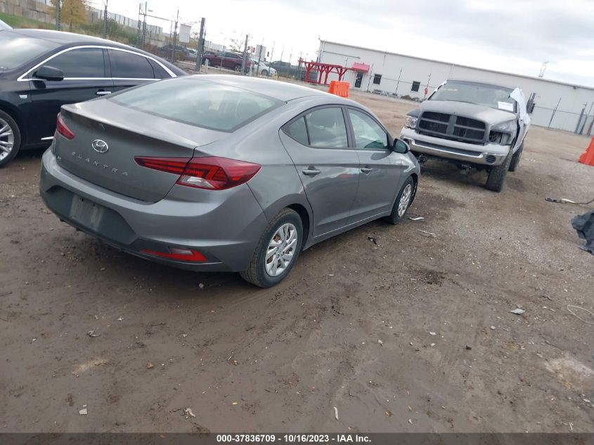 2019 HYUNDAI ELANTRA SE - 5NPD74LF1KH402541