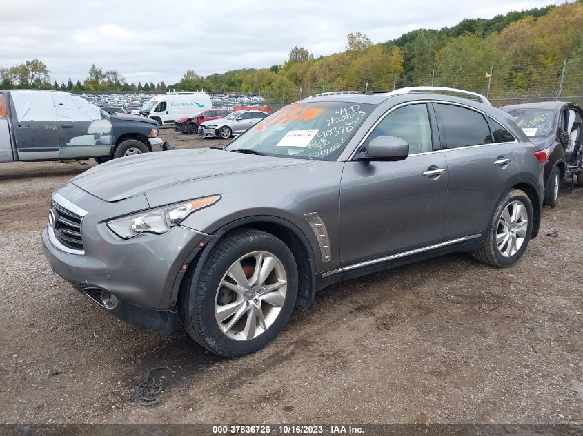 2013 INFINITI FX37 - JN8CS1MW1DM170995