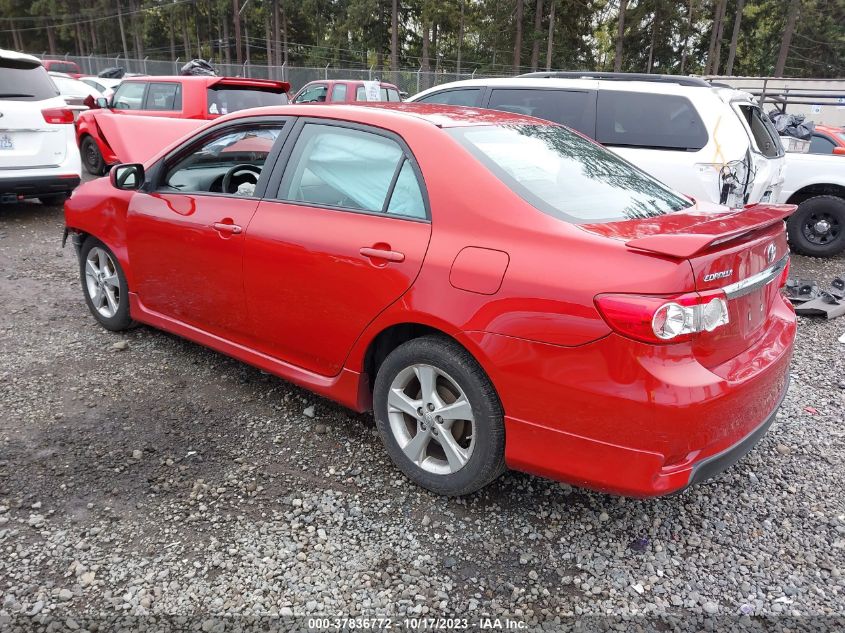 2013 TOYOTA COROLLA L/LE/S - 2T1BU4EE6DC976627