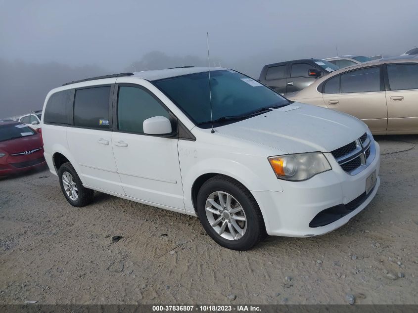 2014 DODGE GRAND CARAVAN SXT - 2C4RDGCG1ER153044
