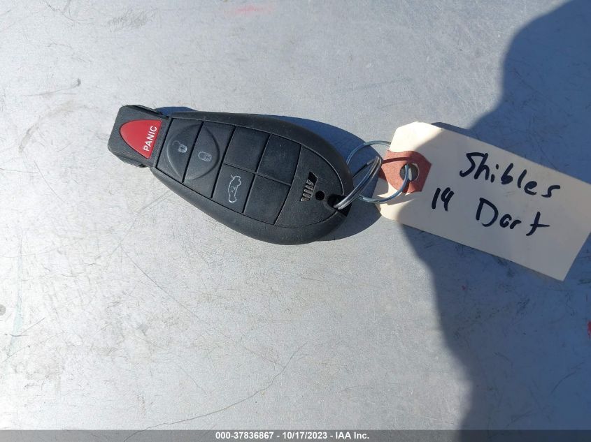 2014 DODGE DART SXT - 1C3CDFBB9ED767823