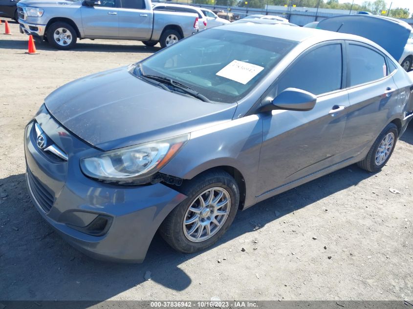 2014 HYUNDAI ACCENT GLS - KMHCT4AE9EU643450