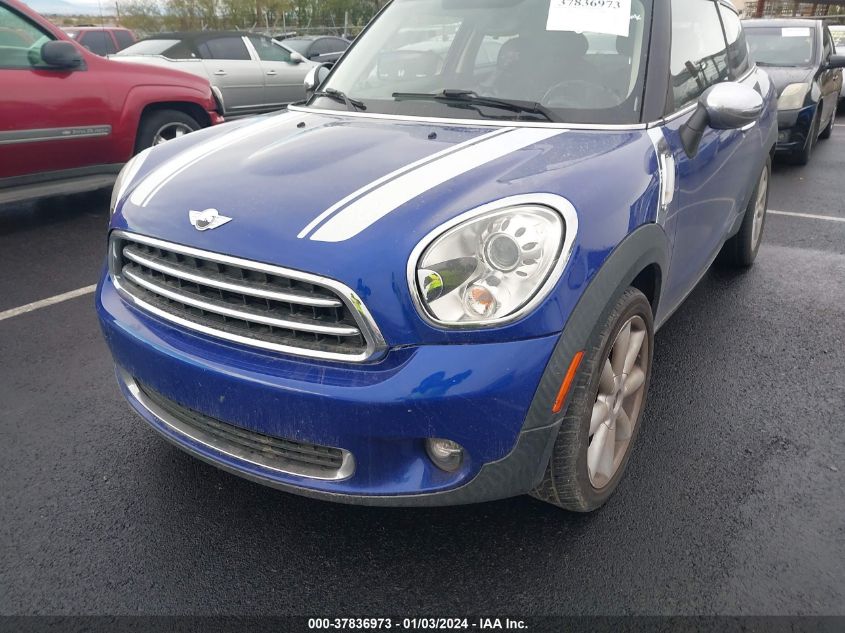 2013 MINI PACEMAN COOPER WMWSS1C58DWN93946