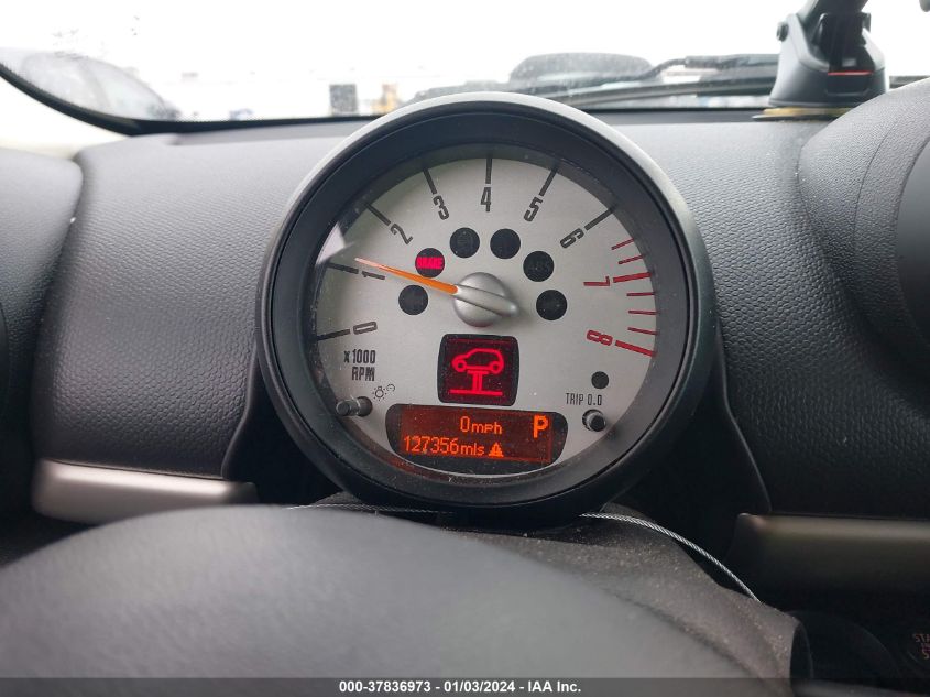 2013 MINI PACEMAN COOPER WMWSS1C58DWN93946