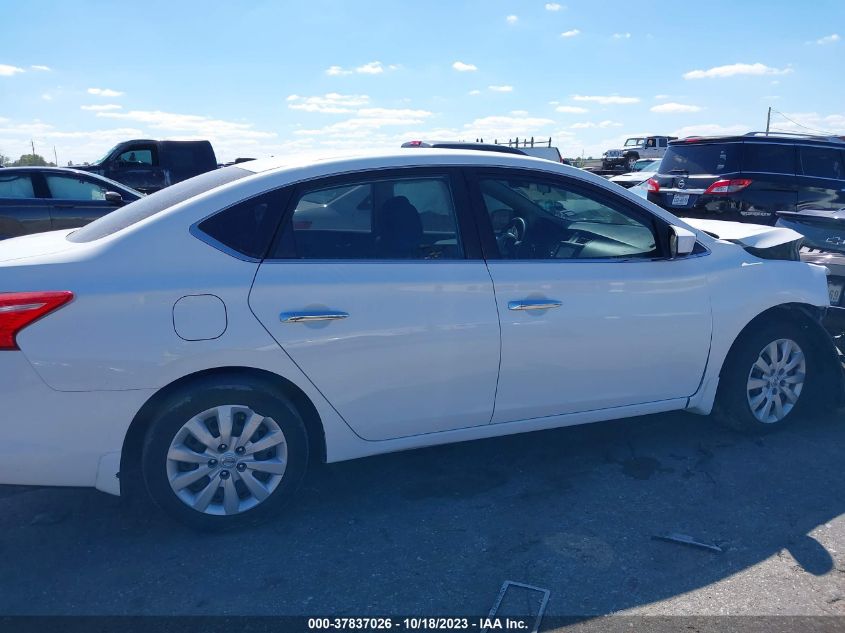 2019 NISSAN SENTRA S/SV/SR/SL - 3N1AB7AP0KY250594