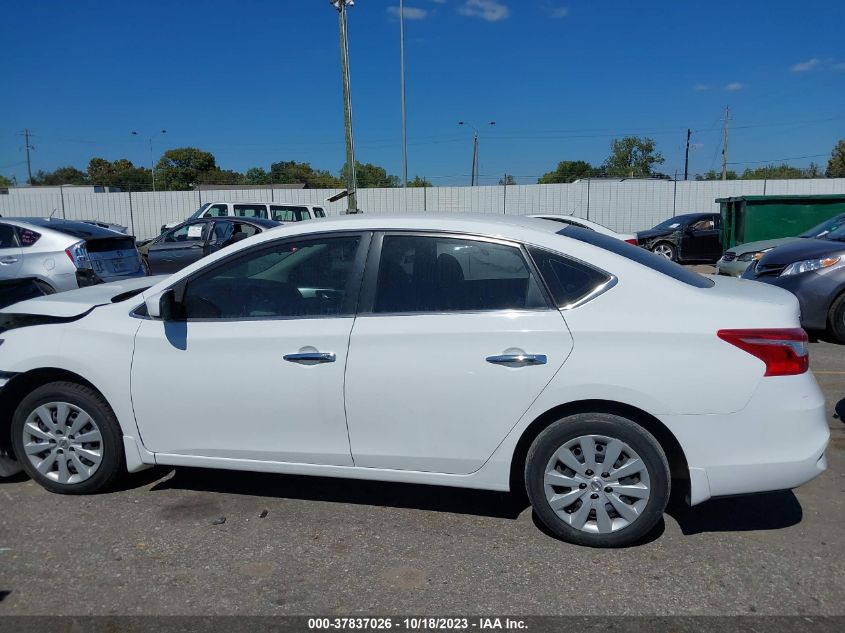 2019 NISSAN SENTRA S/SV/SR/SL - 3N1AB7AP0KY250594