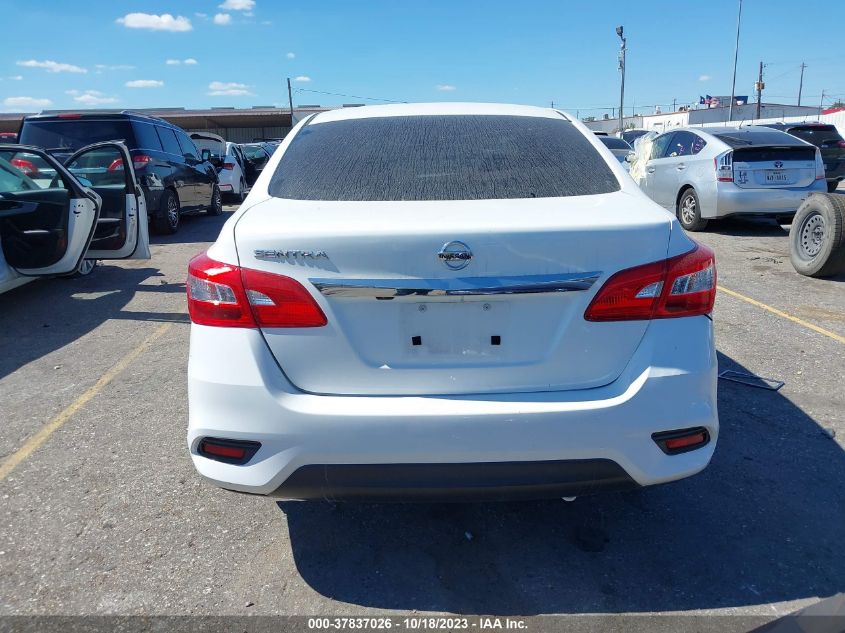 2019 NISSAN SENTRA S/SV/SR/SL - 3N1AB7AP0KY250594