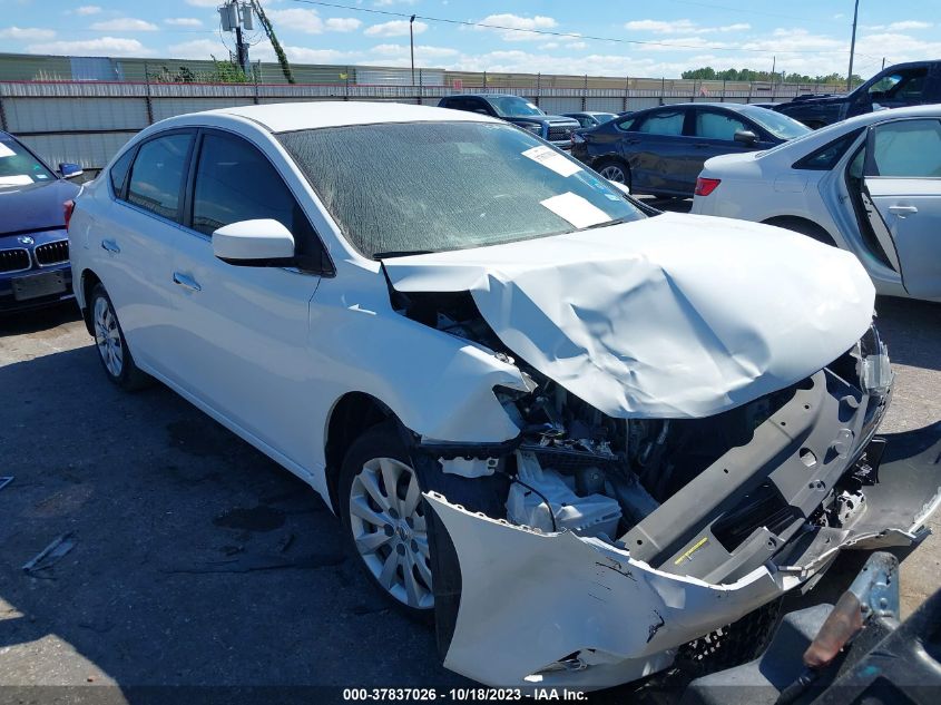 2019 NISSAN SENTRA S/SV/SR/SL - 3N1AB7AP0KY250594