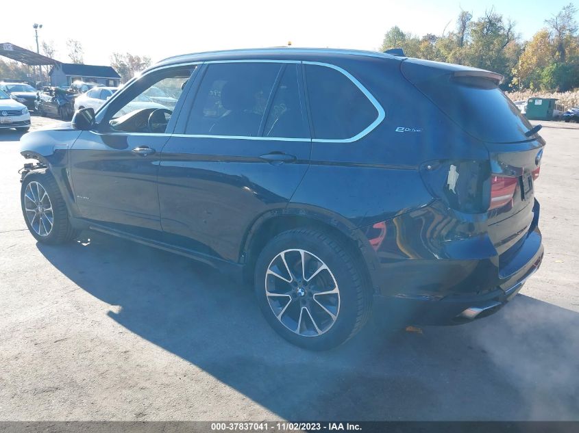 2017 BMW X5 EDRIVE XDRIVE40E IPERFORMANCE 5UXKT0C36H0S81317