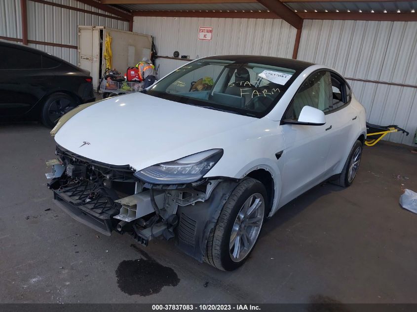 2021 TESLA MODEL Y LONG RANGE - 5YJYGDEE0MF094348