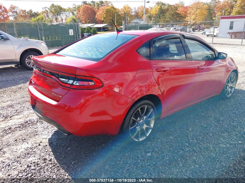 2014 DODGE DART SXT - 1C3CDFBBXED669433