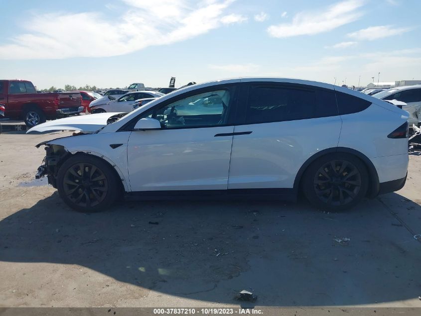 2022 TESLA MODEL X - 7SAXCAE54NF345785